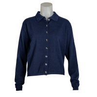 Anna V Berg Cardigan "Luna" - dunkelblau