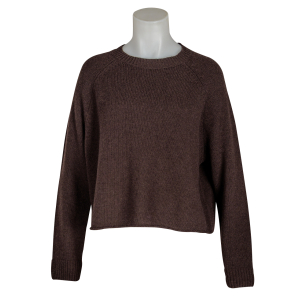 Anna V Berg Pullover "Gina" - dunkelbraun