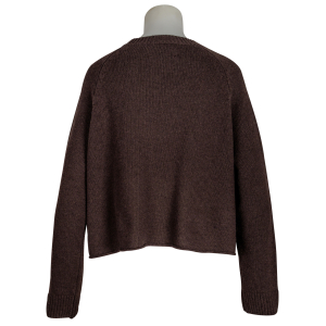 Anna V Berg Pullover "Gina" - dunkelbraun
