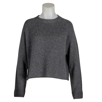 Anna V Berg Pullover "Gina" - anthrazit melange