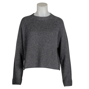 Anna V Berg Pullover "Gina" - anthrazit melange