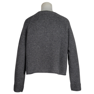 Anna V Berg Pullover "Gina" - anthrazit melange