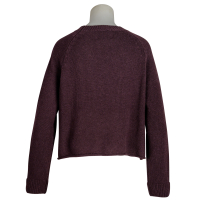 Anna V Berg Pullover "Gina" - aubergine