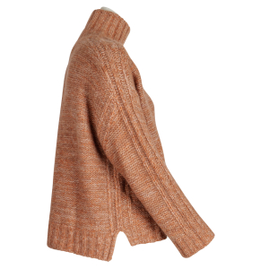 Lu Ren  Rollkragen Pullover "Cleon" - zimt /...