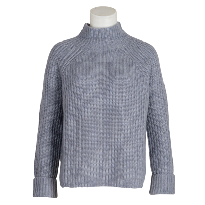 Lu Ren Pullover "Yuna" - grau blau