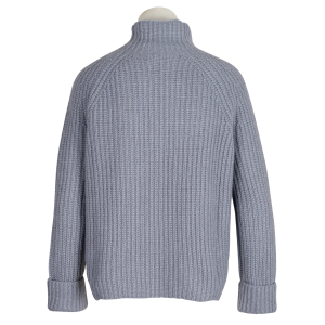Lu Ren Pullover "Yuna" - grau blau