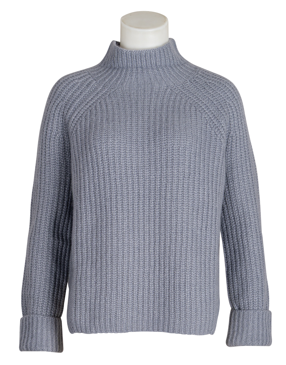 Lu Ren Pullover "Yuna" - grau blau