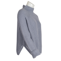 Lu Ren Pullover "Yuna" - grau blau