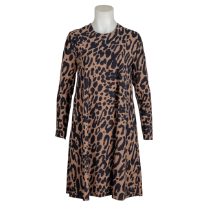 Sassenbach Kleid "Branca" - Leo Print - schwarz...