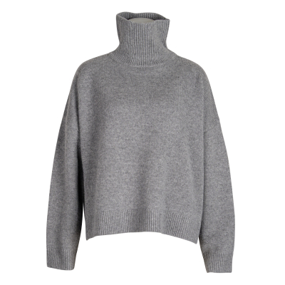 FFC Pullover Rollkragen "Vika" - grau melange