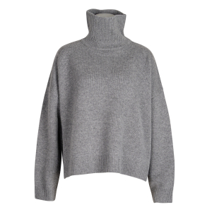 FFC Pullover Rollkragen "Vika" - grau melange