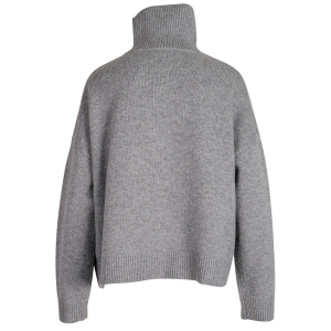 FFC Pullover Rollkragen "Vika" - grau melange