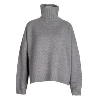 FFC Pullover Rollkragen "Vika" - grau melange