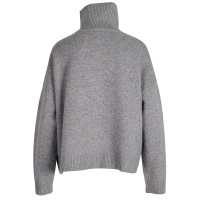 FFC Pullover Rollkragen "Vika" - grau melange