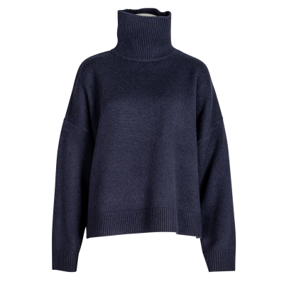 FFC Pullover Rollkragen "Vika" - dunkelblau