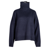 FFC Pullover Rollkragen "Vika" - dunkelblau