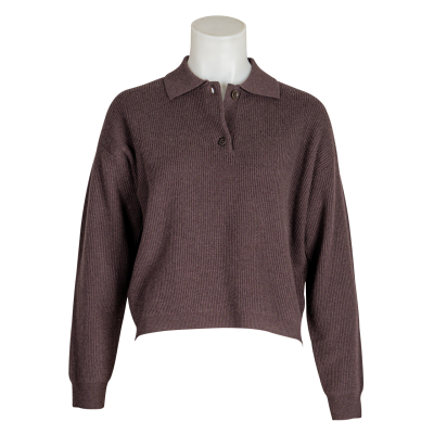FFC Pullover  "Stella" - nougat braun
