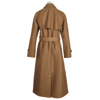 Harris Wharf London - Caban Mantel Wolle - cognac