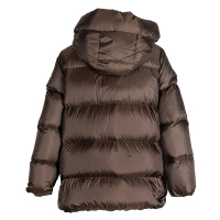 Mabrun Daunen Jacke "Fatima" - dunkelbraun