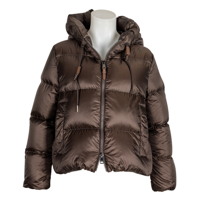Mabrun Daunenjacke "Fanny" - dunkelbraun