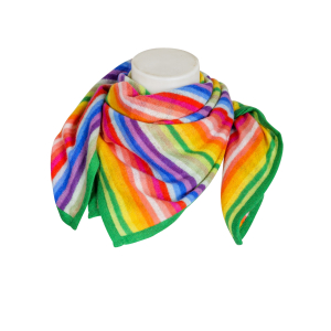 TheHolyGoat Cashmere Tuch - bunt gestreift