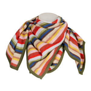 TheHolyGoat Cashmere Tuch - Herbststreifen