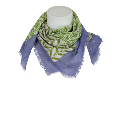 Épice Tuch grafisch - grün rose mittelblau