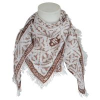 friendly hunting - Cashmere Tuch "Eyes of Marrakesh" - ecru braun