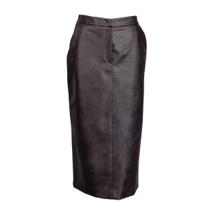 Kiltie Lederrock vegan  "Anais" - braun