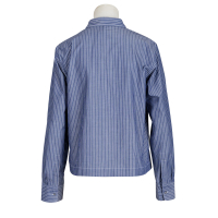 Lis Lareida Bluse "Emmie" Nadelstreifen - blau weiß