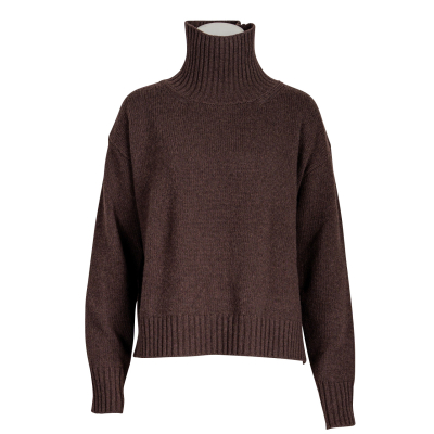 Anna V Berg Pullover "Emma" - dunkelbraun