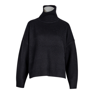FFC Pullover Rollkragen "Vika" - schwarz