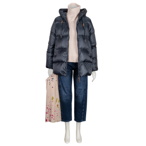 FFC Pullover Rollkragen "Vika" - beige kitt