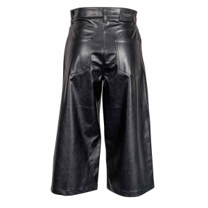 Cambio Leder Vegan Hose/Rock/Bermuda "Ellen" - schwarz