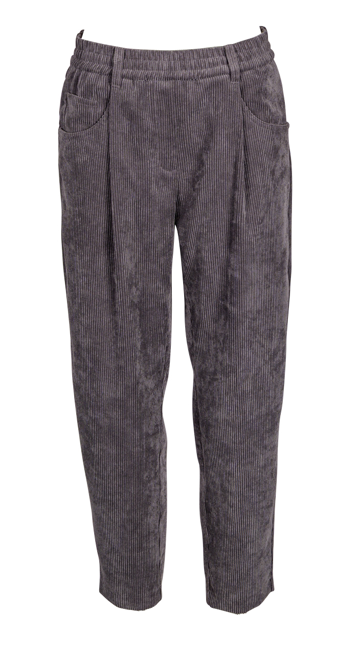 Cambio Cordhose "Orchid" - rauchgrau
