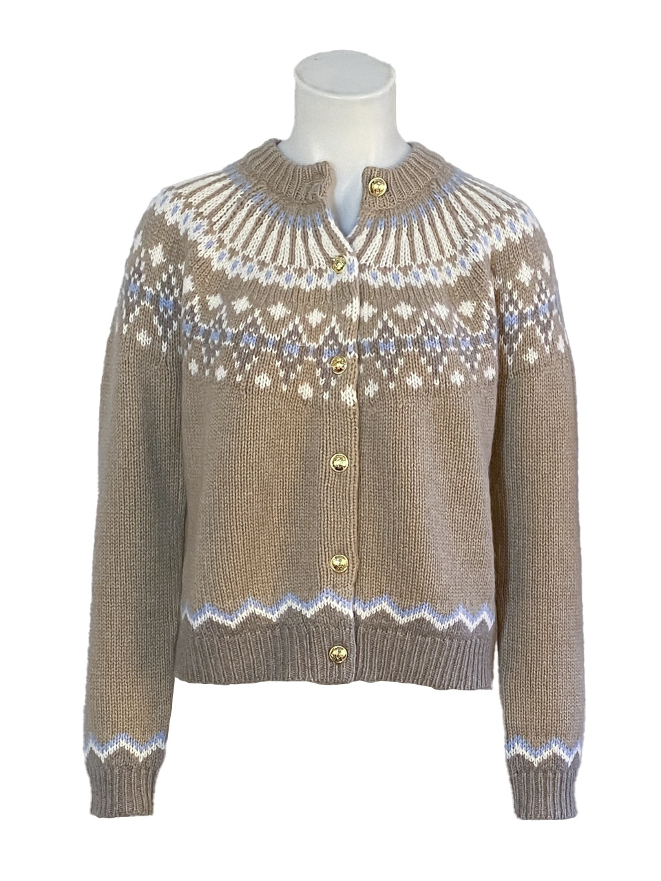 Anna V Berg - Cardigan "Laura Fair Isle -...
