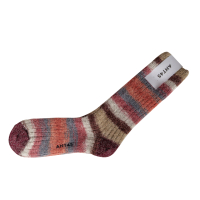 ANT45 - Socken "Ranua" - gestreift erdtöne