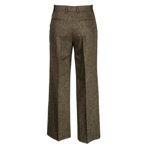 QL2-Quelledue - Hose - Teodora - Tweed -  grün