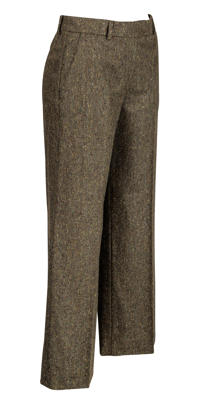 QL2-Quelledue - Hose - Teodora - Tweed -  grün