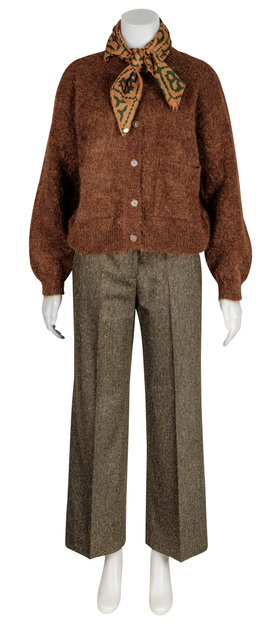 des petits hauts Cardigan "Aliocha" - cognac...
