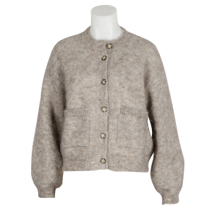 des petits hauts Cardigan "Aliocha" - taupe...