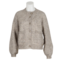 des petits hauts Cardigan "Aliocha" - taupe melange